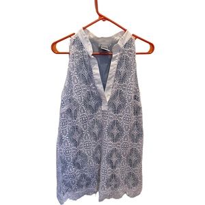 Finley white lace dress size small